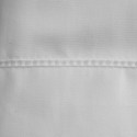 Housse de couette en percale de coton blanc 80 fils jour poinçon
