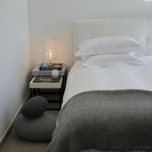 Housse de couette en percale de coton blanc 80 fils jour poinçon