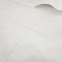 Housse de couette en percale de coton blanc 80 fils jour poinçon