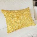 Mustard cushion Uzes