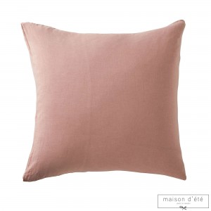 White washed linen pillowcases