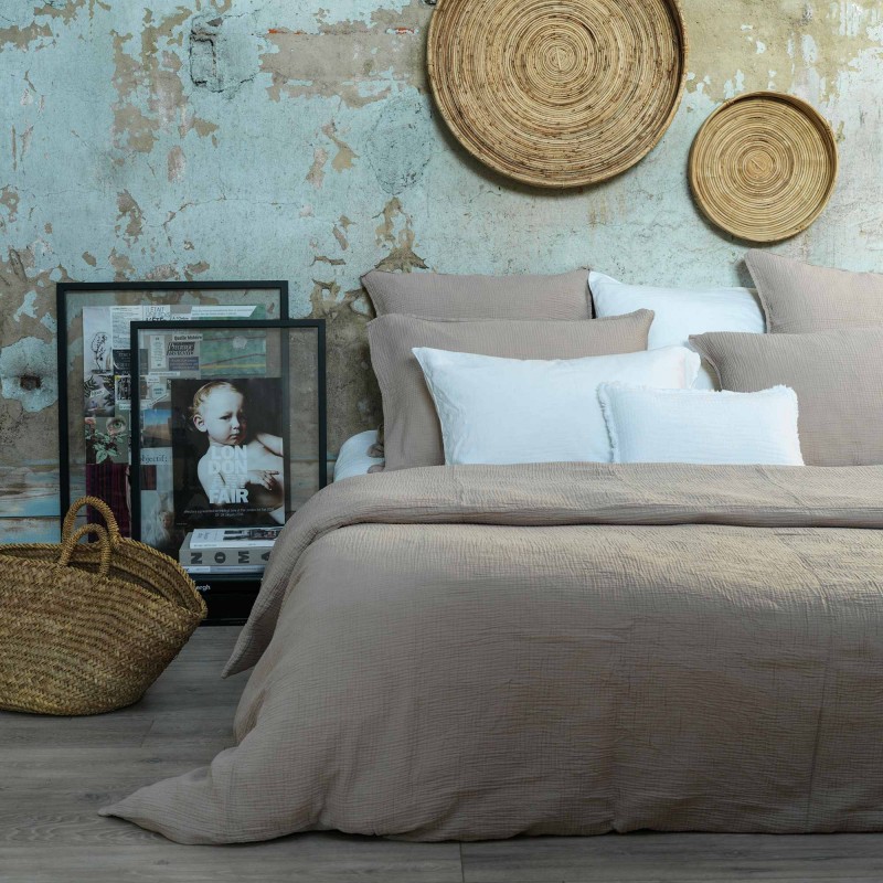 Sand Cotton Gauze Duvet Cover