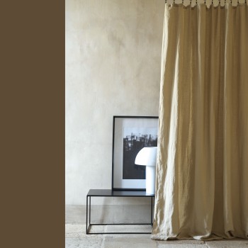 Washed linen curtain mastic 160X270 CM