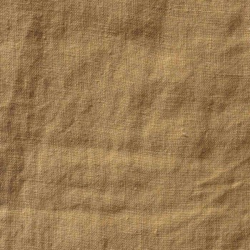 Camel washed linen curtain