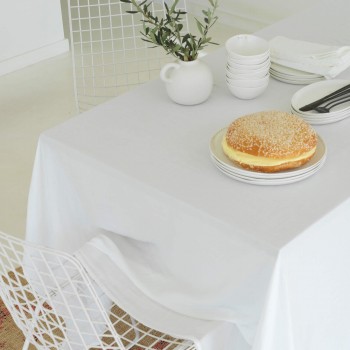 nappe en gaze de coton blanc