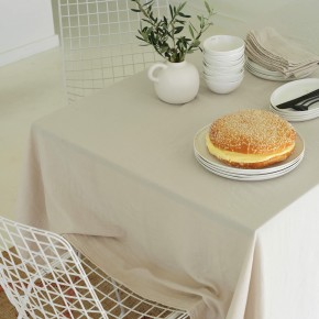 tablecloth in cement cotton gauze