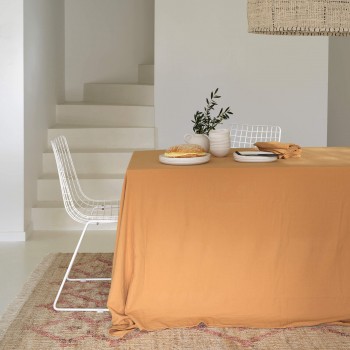 Tablecloth in spices cotton gauze