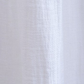 Rideau Gaspard en lin lavé blanc 137X275 CM