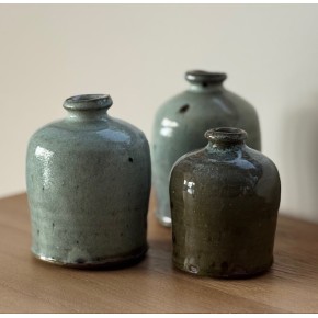 petit vase en argile artisanal