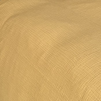 Cotton gauze duvet cover  curry
