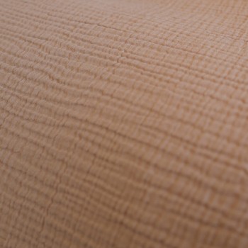 Cinnamon cotton gauze pillowcase