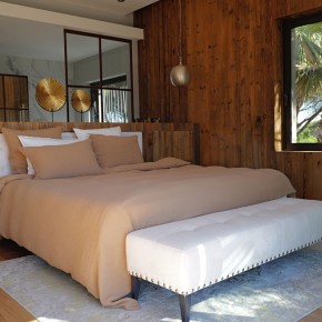 Cinnamon cotton gauze pillowcase