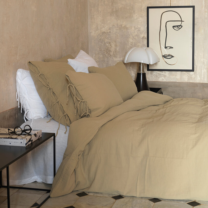 Housse de couette Gaze de coton Mastic