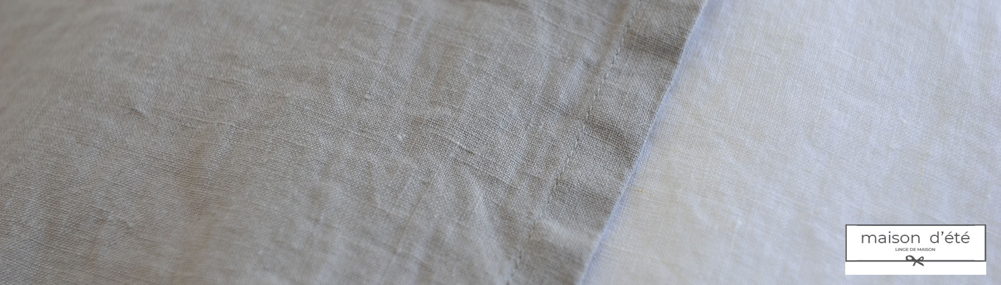 Linge de maison percale