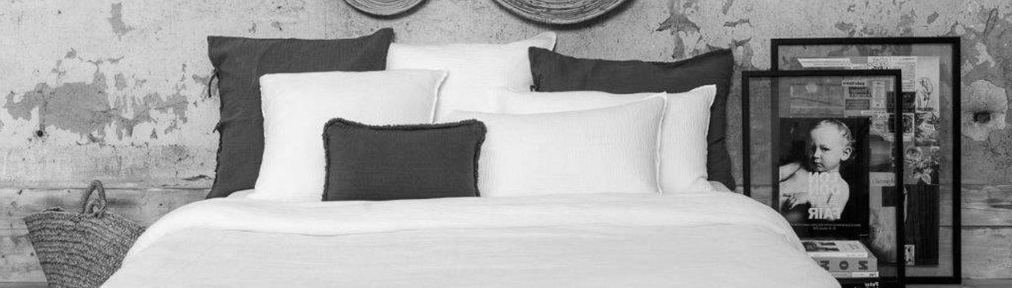 Acheter linge de lit blanc