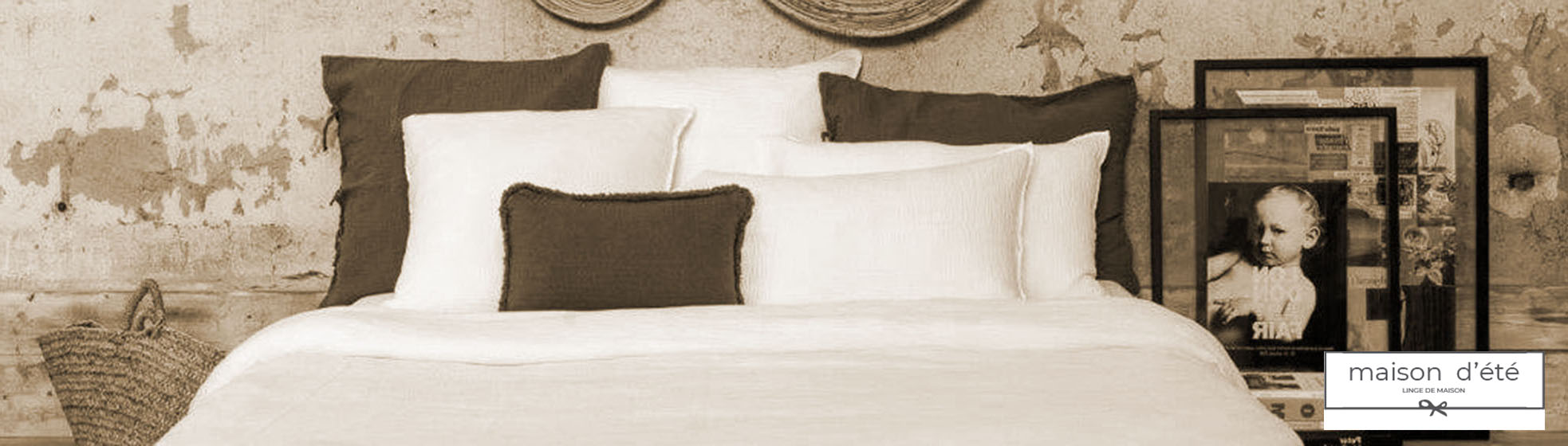 taie oreiller linge de lit haut de gamme Paris (75001)