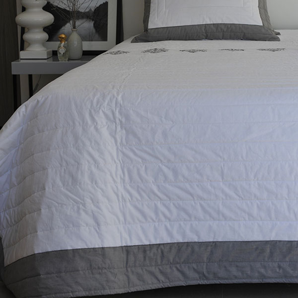 Prix dessus de lit percale