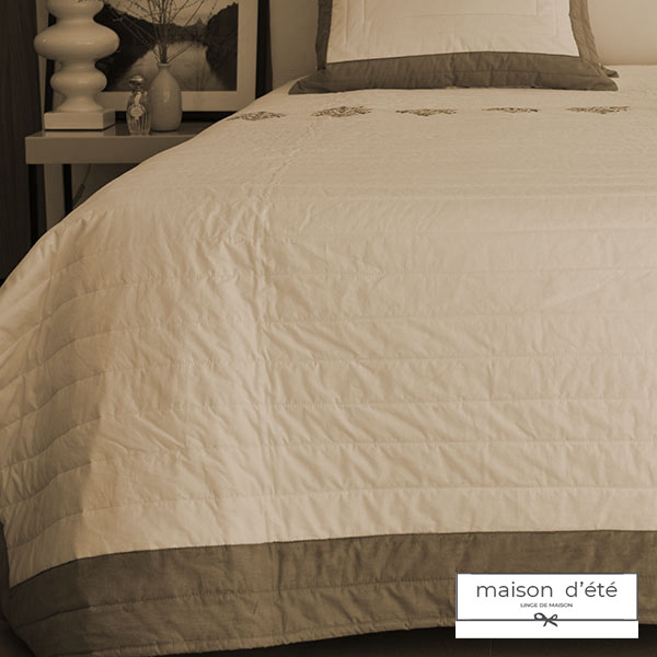 Prix dessus de lit percale