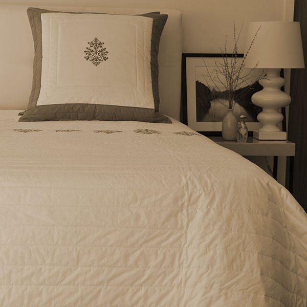 Prix dessus de lit percale