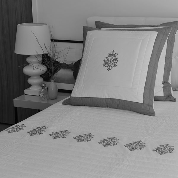 Parure dessus de lit percale