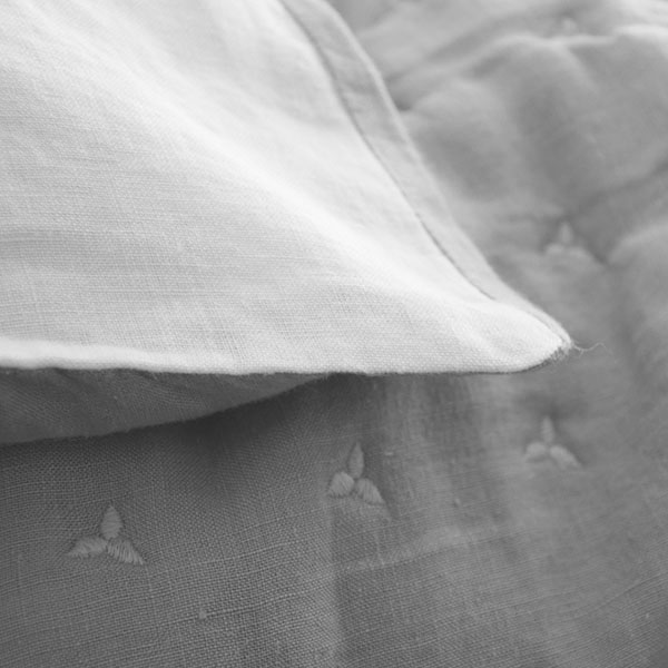 Vente housse de couette en lin percale