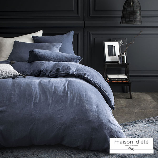 Parure housse de couette percale